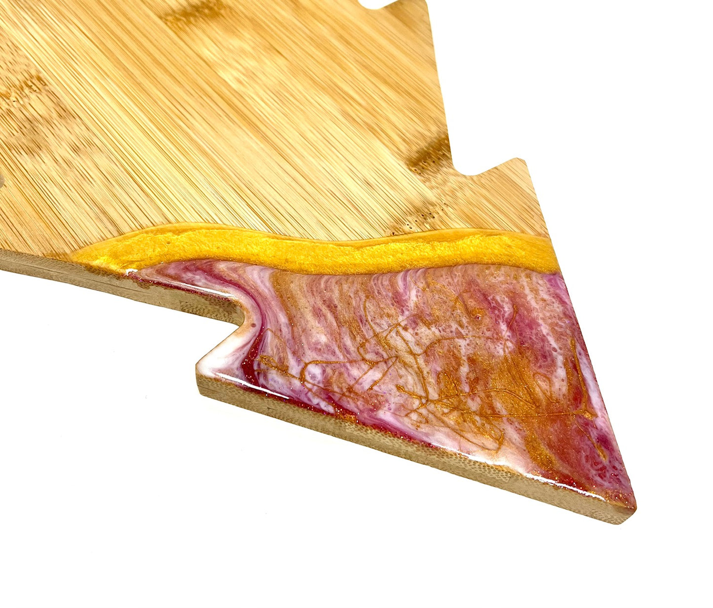 Christmas Tree Festive Design Serving Board