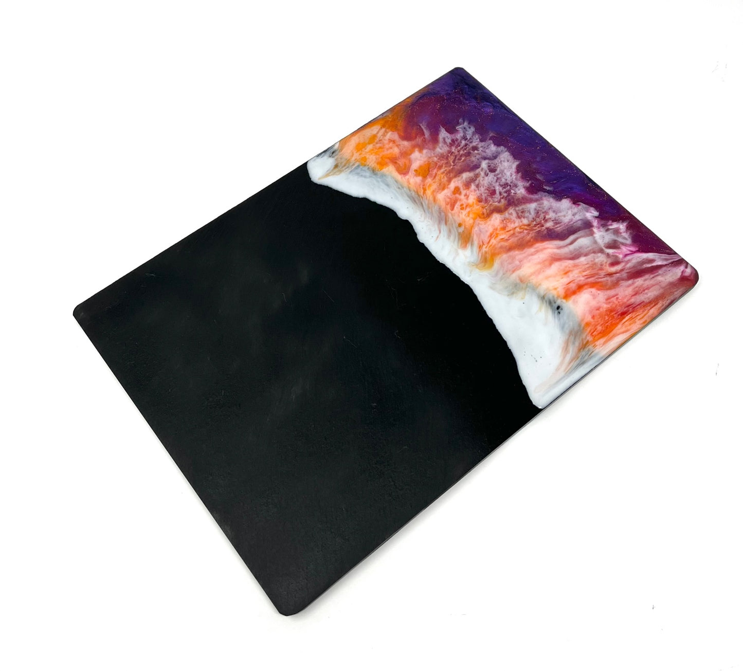 Wave Effect Slate Serving Board