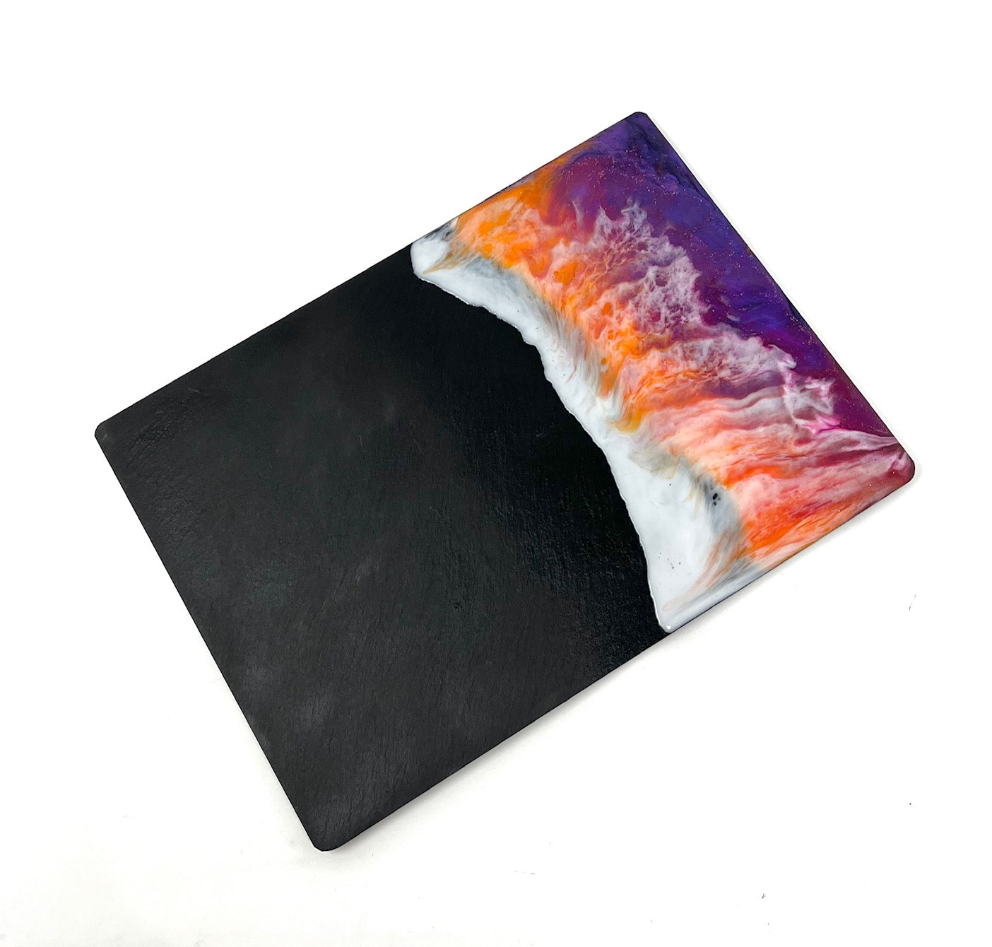 Wave Effect Slate Serving Board