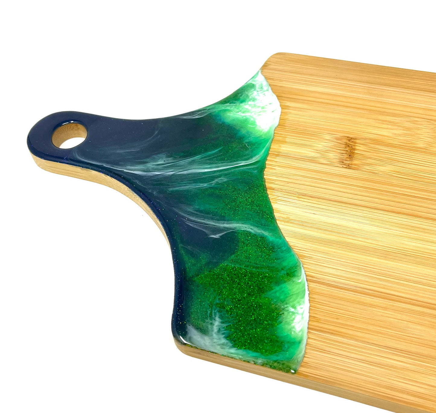 Wave Effect Paddle Serving Board