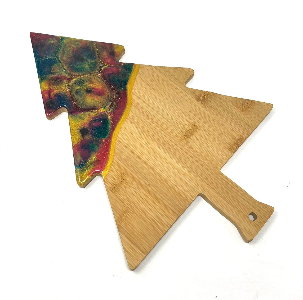Festive Christmas Tree Serving Board