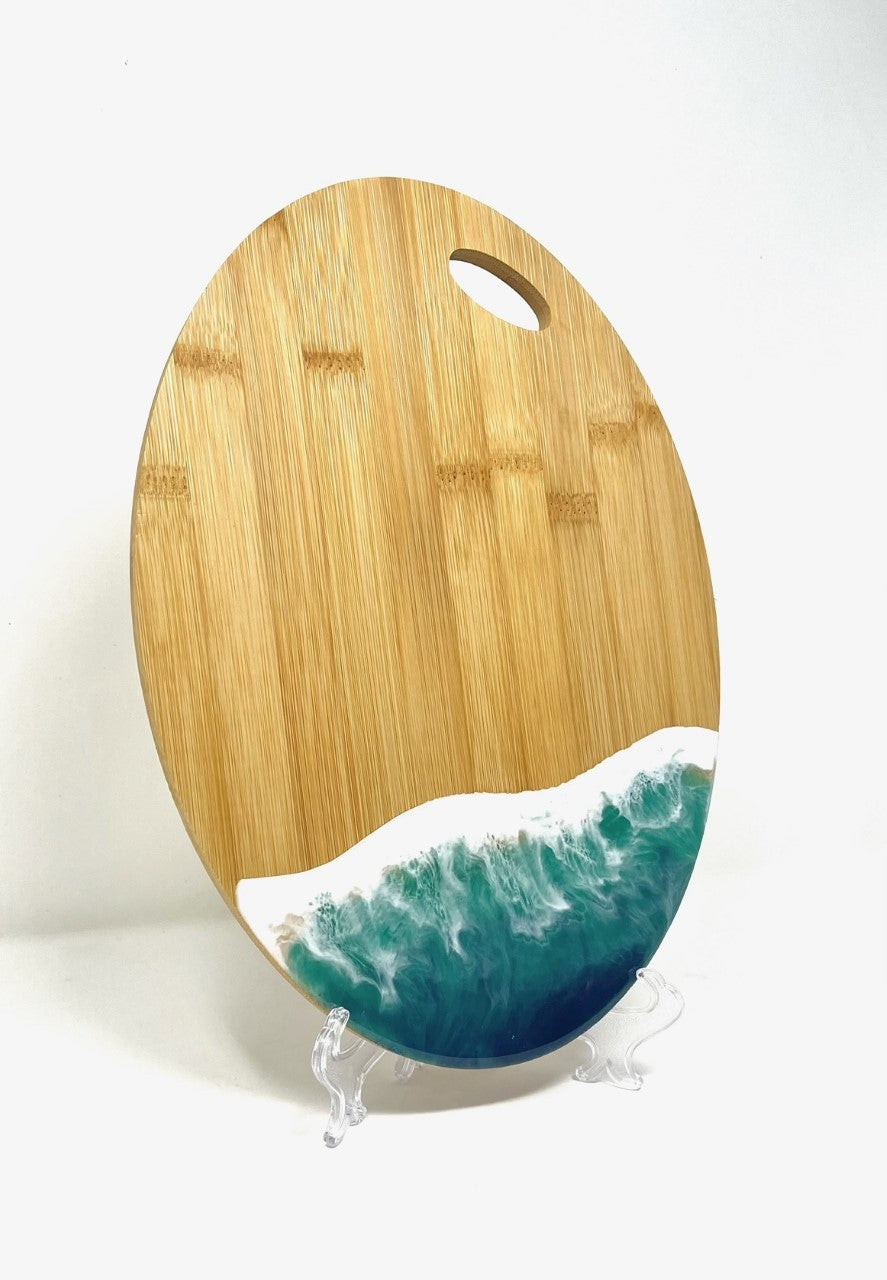 Seashore effect Oval Serving Board