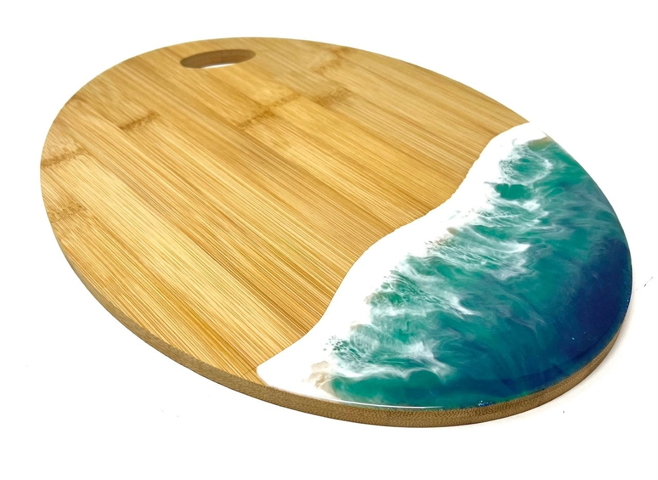 Seashore effect Oval Serving Board